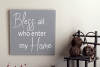12x12 Bless all who enter